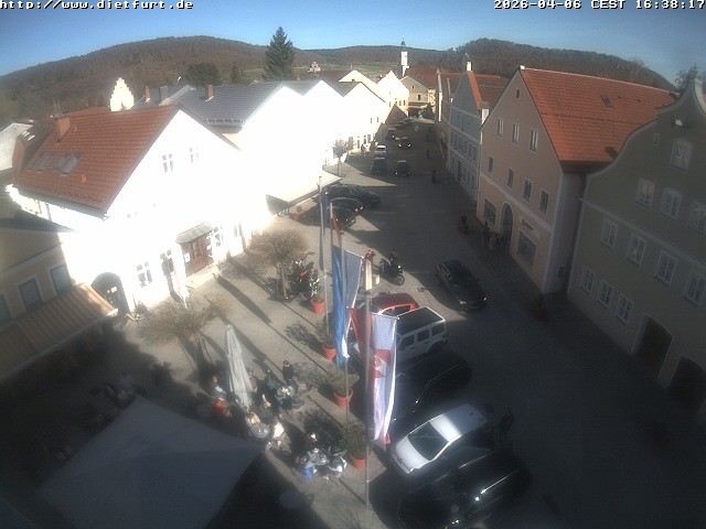Archived image Webcam View on Dietfurt guildhall