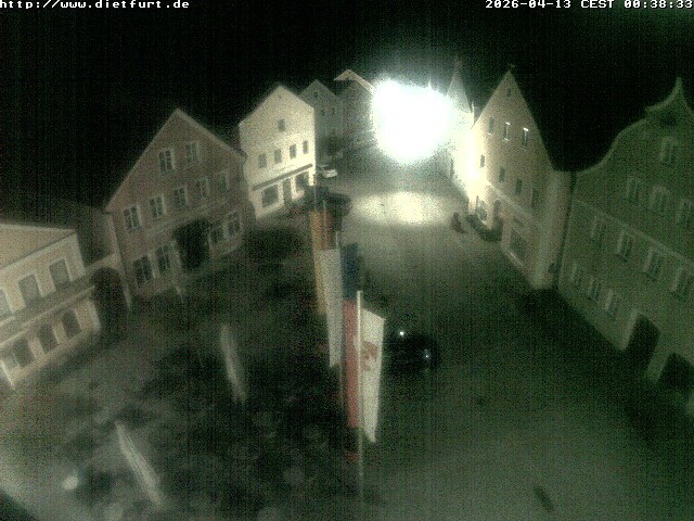Archiv Foto Webcam Ostansicht Rathaus Dietfurt