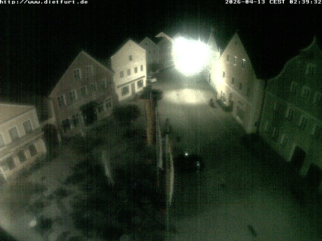 Archiv Foto Webcam Ostansicht Rathaus Dietfurt