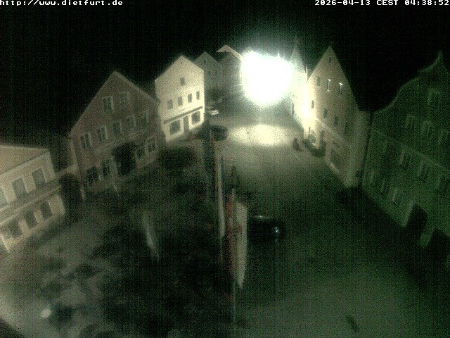 Archiv Foto Webcam Ostansicht Rathaus Dietfurt
