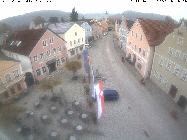 Archiv Foto Webcam Ostansicht Rathaus Dietfurt