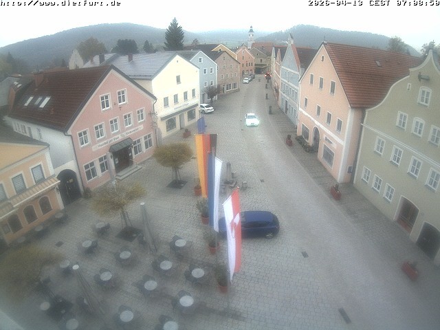Archiv Foto Webcam Ostansicht Rathaus Dietfurt