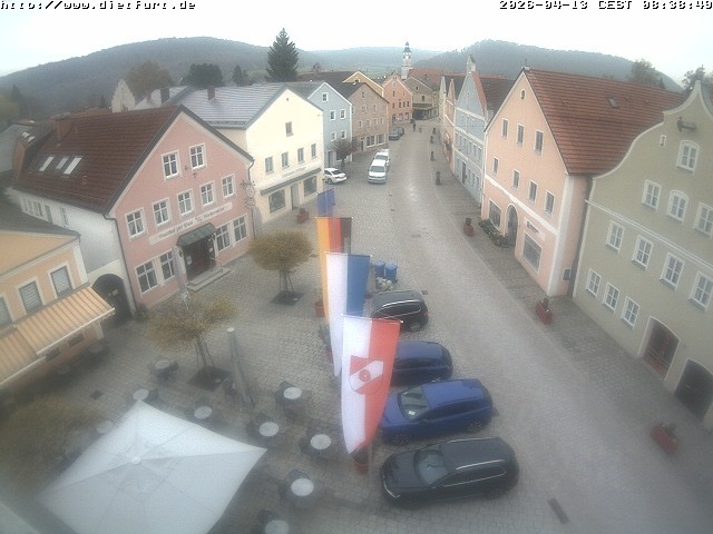 Archiv Foto Webcam Ostansicht Rathaus Dietfurt