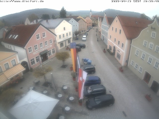 Archiv Foto Webcam Ostansicht Rathaus Dietfurt