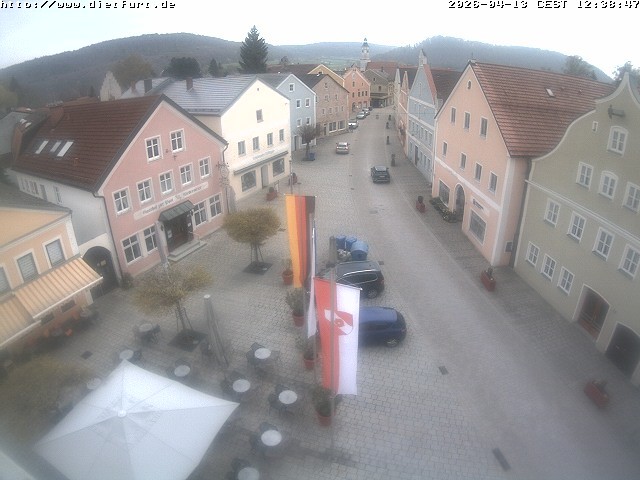 Archiv Foto Webcam Ostansicht Rathaus Dietfurt