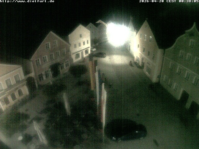 Archiv Foto Webcam Ostansicht Rathaus Dietfurt
