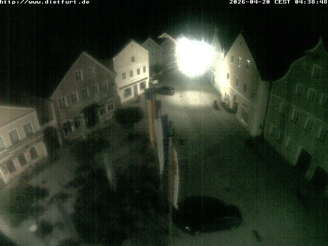 Archiv Foto Webcam Ostansicht Rathaus Dietfurt