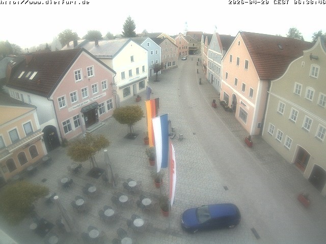 Archiv Foto Webcam Ostansicht Rathaus Dietfurt