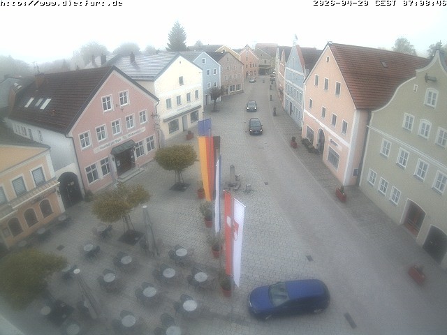Archiv Foto Webcam Ostansicht Rathaus Dietfurt