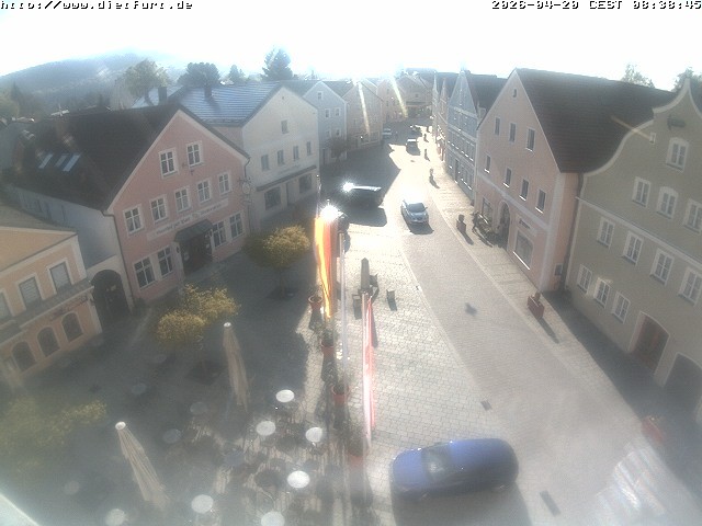 Archiv Foto Webcam Ostansicht Rathaus Dietfurt