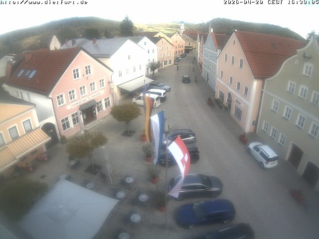 Archiv Foto Webcam Ostansicht Rathaus Dietfurt