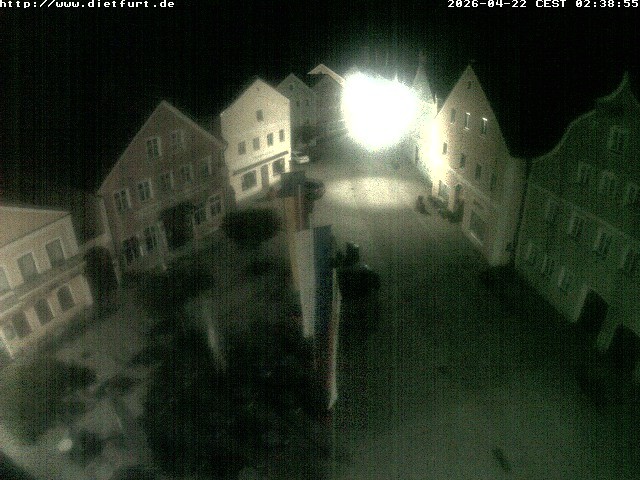 Archiv Foto Webcam Ostansicht Rathaus Dietfurt