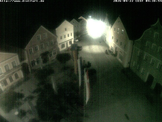 Archiv Foto Webcam Ostansicht Rathaus Dietfurt