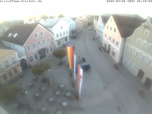 Archiv Foto Webcam Ostansicht Rathaus Dietfurt
