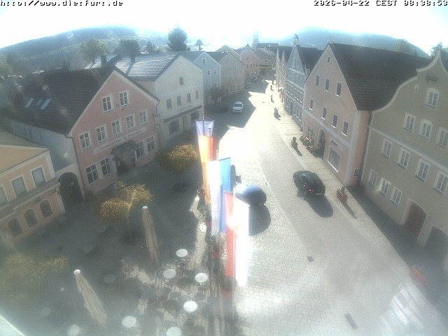 Archiv Foto Webcam Ostansicht Rathaus Dietfurt