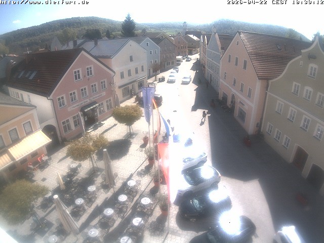 Archiv Foto Webcam Ostansicht Rathaus Dietfurt