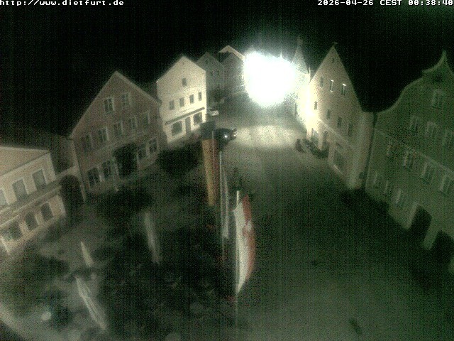 Archiv Foto Webcam Ostansicht Rathaus Dietfurt