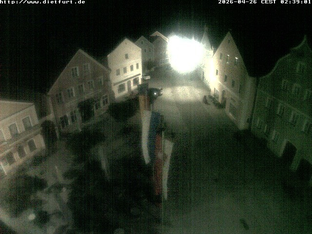 Archiv Foto Webcam Ostansicht Rathaus Dietfurt