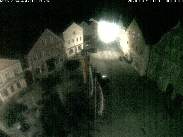 Archiv Foto Webcam Ostansicht Rathaus Dietfurt