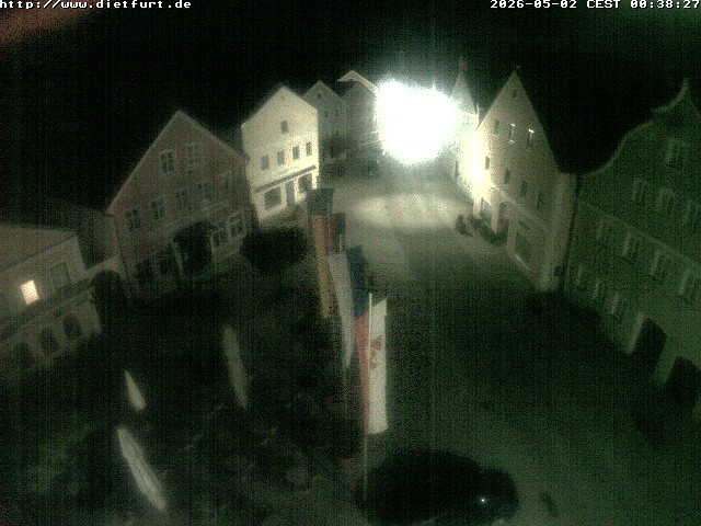 Archiv Foto Webcam Ostansicht Rathaus Dietfurt