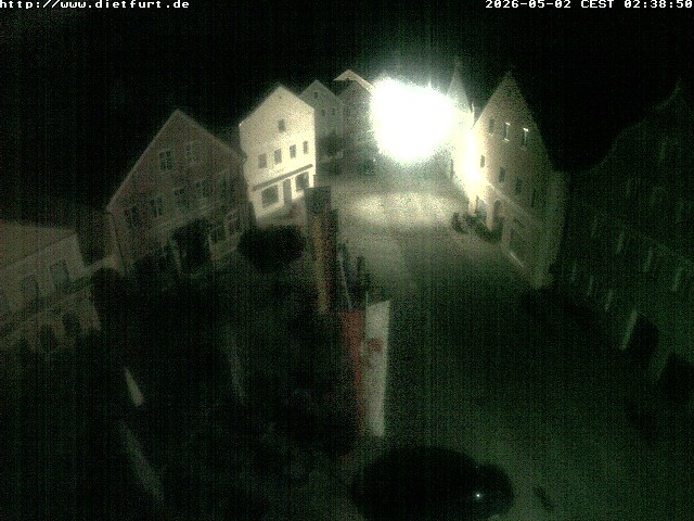 Archiv Foto Webcam Ostansicht Rathaus Dietfurt