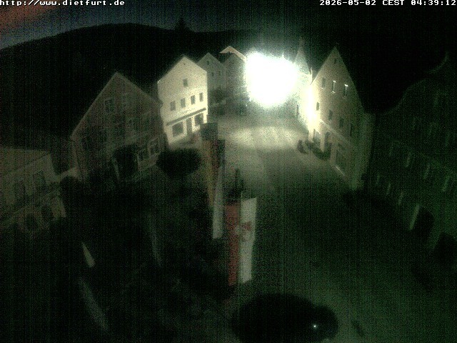 Archiv Foto Webcam Ostansicht Rathaus Dietfurt