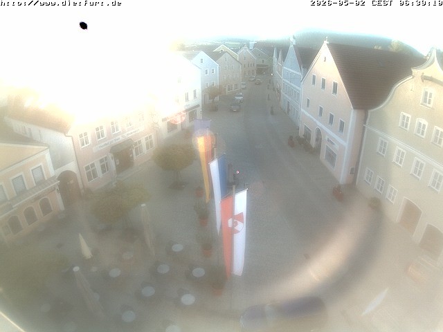 Archiv Foto Webcam Ostansicht Rathaus Dietfurt