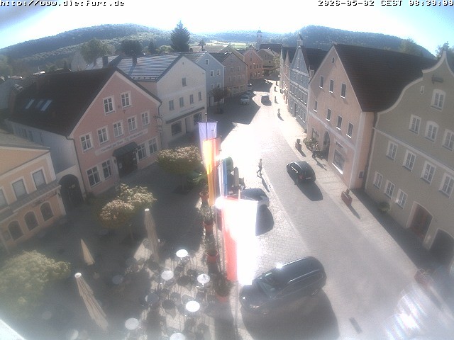 Archiv Foto Webcam Ostansicht Rathaus Dietfurt
