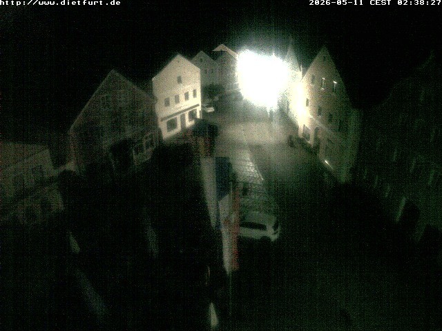 Archiv Foto Webcam Ostansicht Rathaus Dietfurt