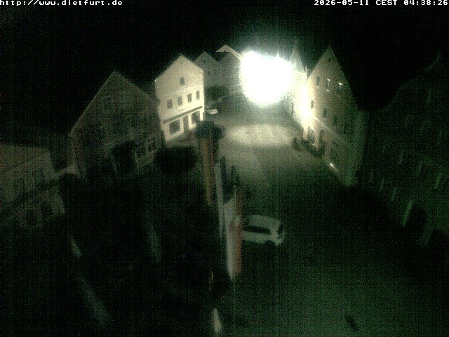 Archiv Foto Webcam Ostansicht Rathaus Dietfurt