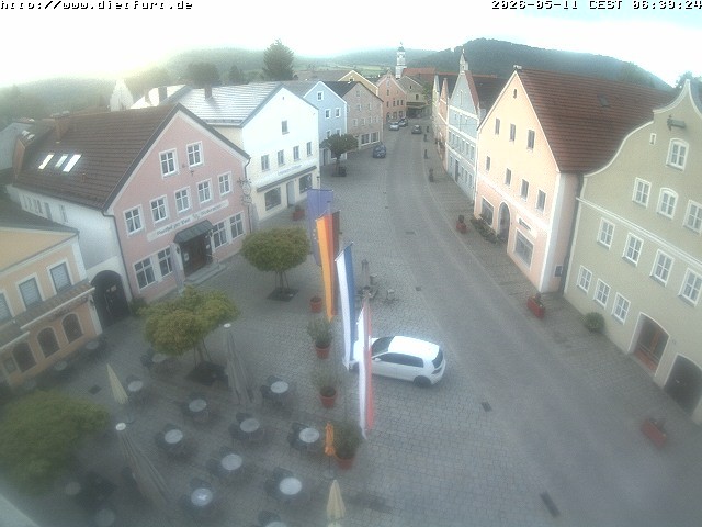 Archiv Foto Webcam Ostansicht Rathaus Dietfurt