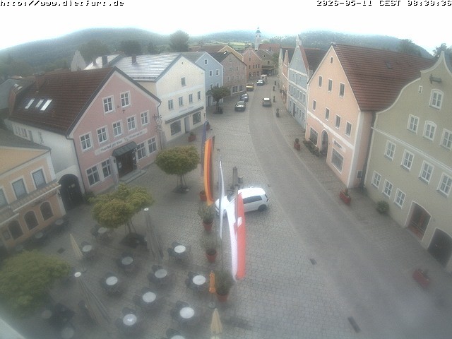 Archiv Foto Webcam Ostansicht Rathaus Dietfurt