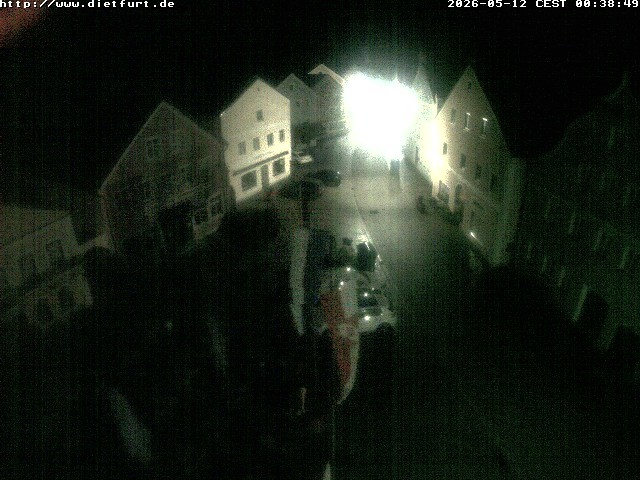 Archiv Foto Webcam Ostansicht Rathaus Dietfurt