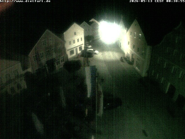 Archiv Foto Webcam Ostansicht Rathaus Dietfurt