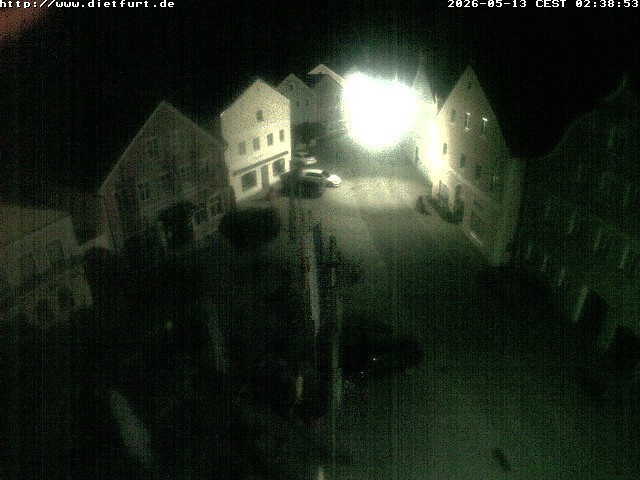 Archiv Foto Webcam Ostansicht Rathaus Dietfurt