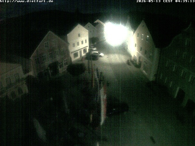 Archiv Foto Webcam Ostansicht Rathaus Dietfurt