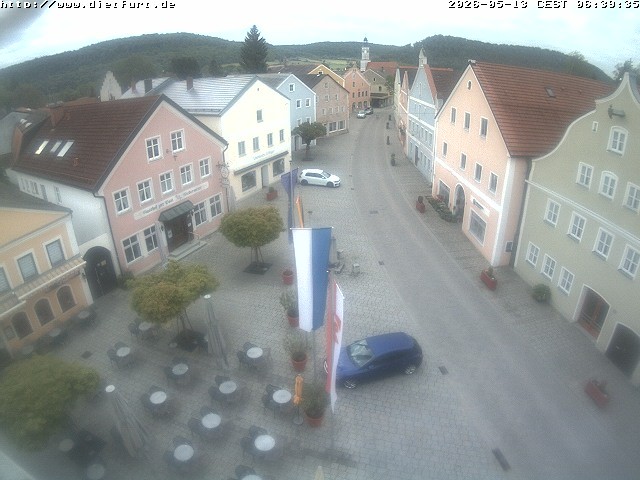 Archiv Foto Webcam Ostansicht Rathaus Dietfurt