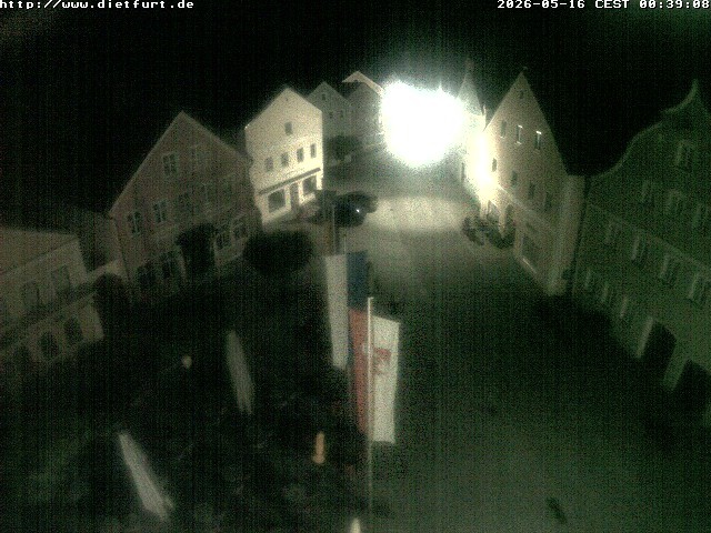 Archiv Foto Webcam Ostansicht Rathaus Dietfurt