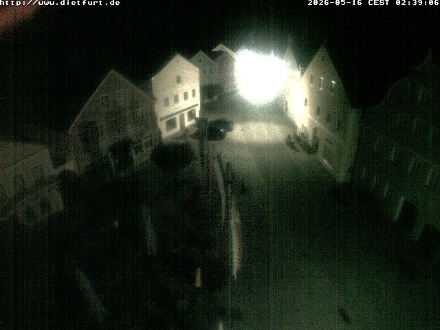 Archiv Foto Webcam Ostansicht Rathaus Dietfurt