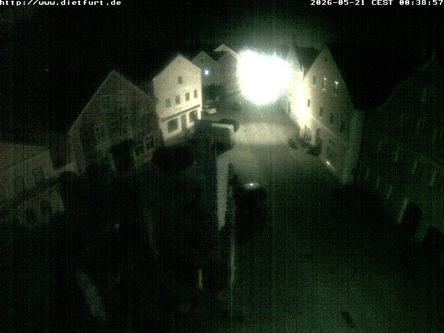 Archived image Webcam View on Dietfurt guildhall