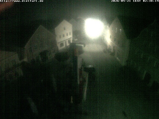 Archived image Webcam View on Dietfurt guildhall