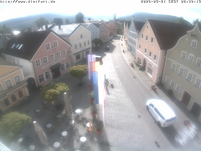 Archived image Webcam View on Dietfurt guildhall