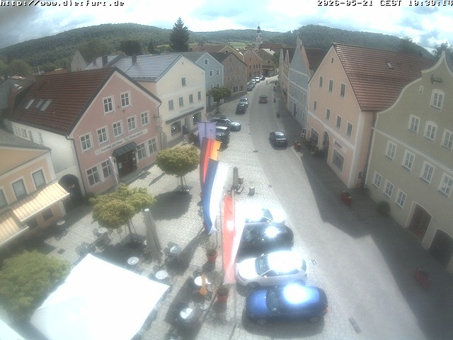 Archived image Webcam View on Dietfurt guildhall