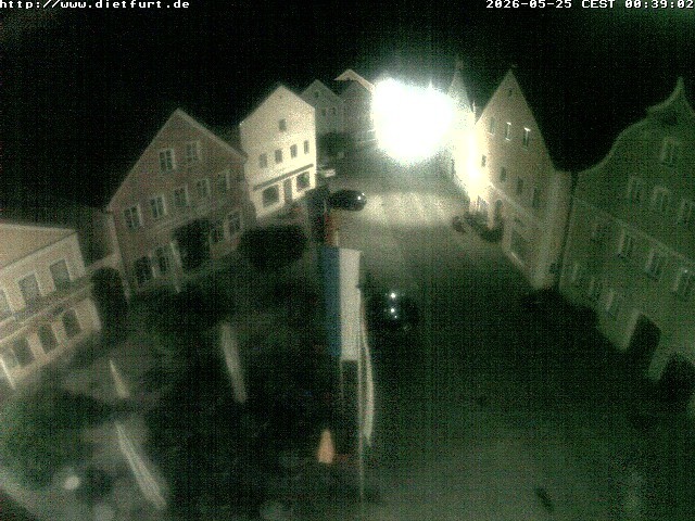 Archiv Foto Webcam Ostansicht Rathaus Dietfurt