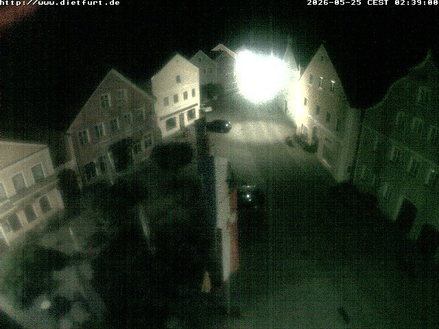 Archiv Foto Webcam Ostansicht Rathaus Dietfurt