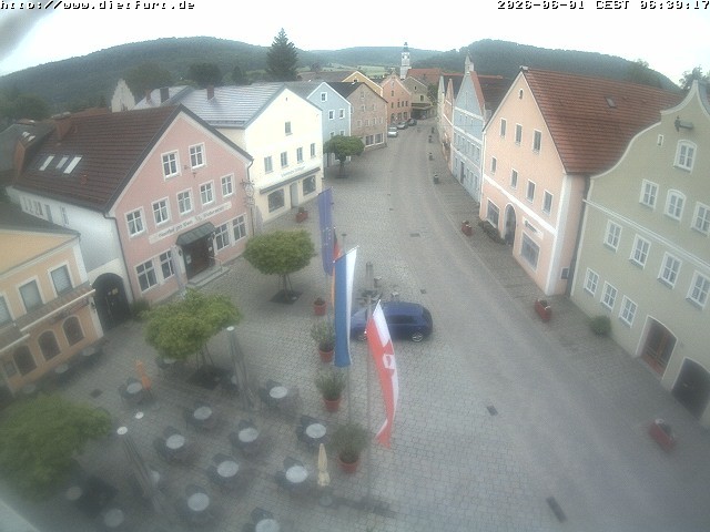 Archiv Foto Webcam Ostansicht Rathaus Dietfurt