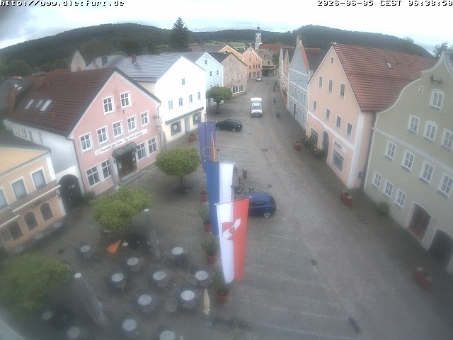 Archiv Foto Webcam Ostansicht Rathaus Dietfurt