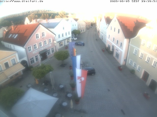 Archived image Webcam View on Dietfurt guildhall
