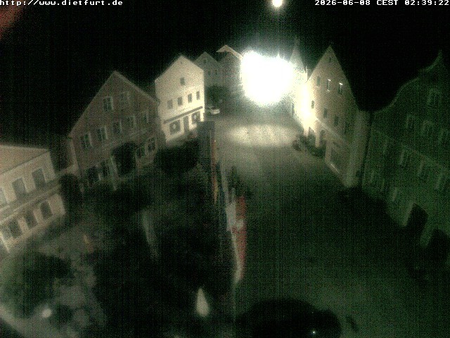 Archiv Foto Webcam Ostansicht Rathaus Dietfurt