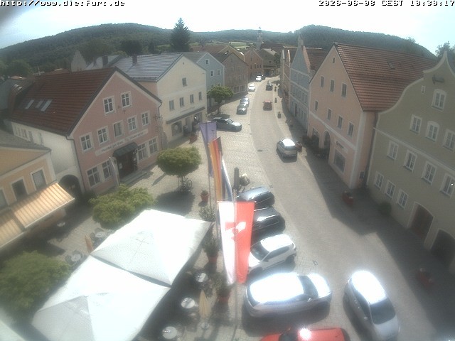 Archiv Foto Webcam Ostansicht Rathaus Dietfurt